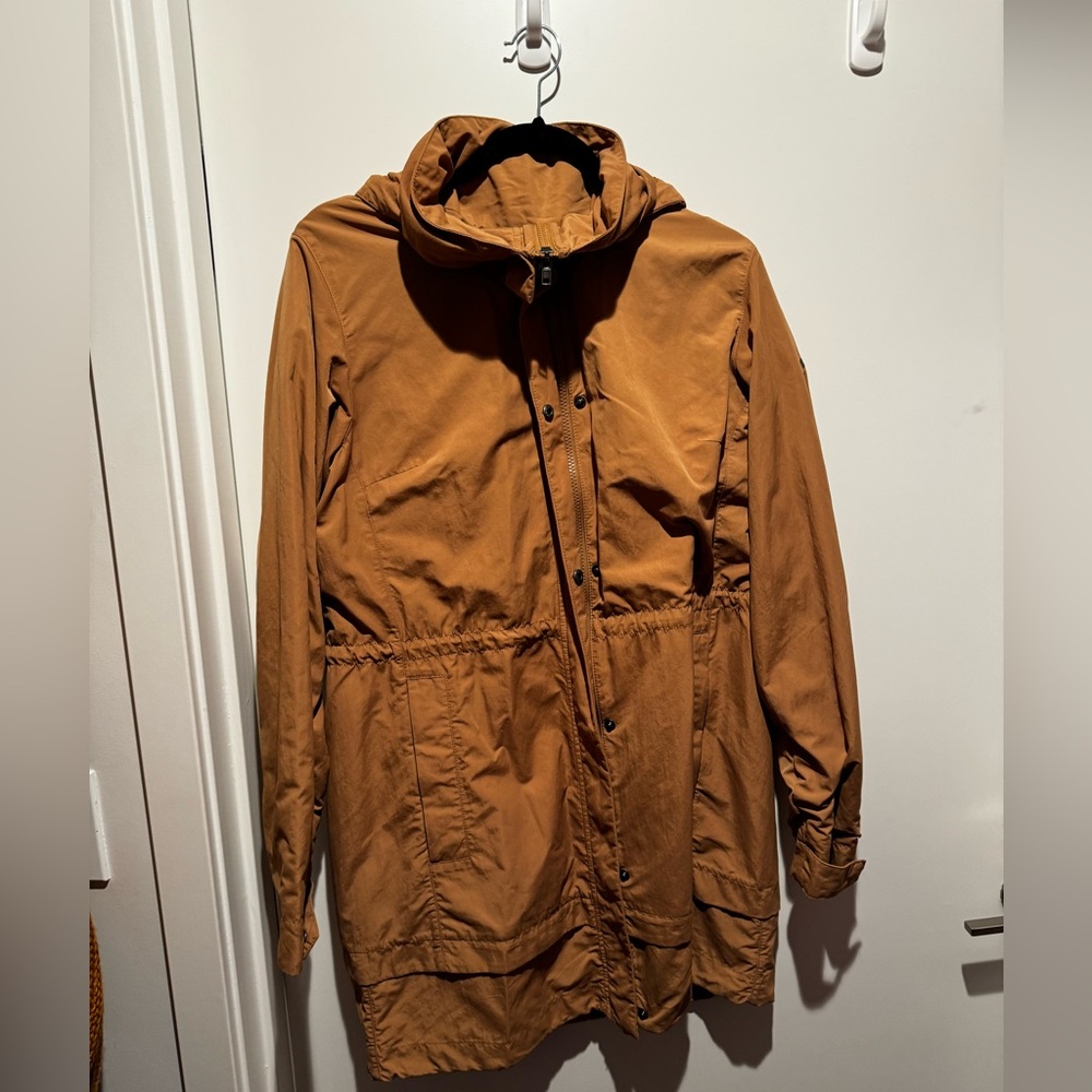 Khaki colored Columbia jacket